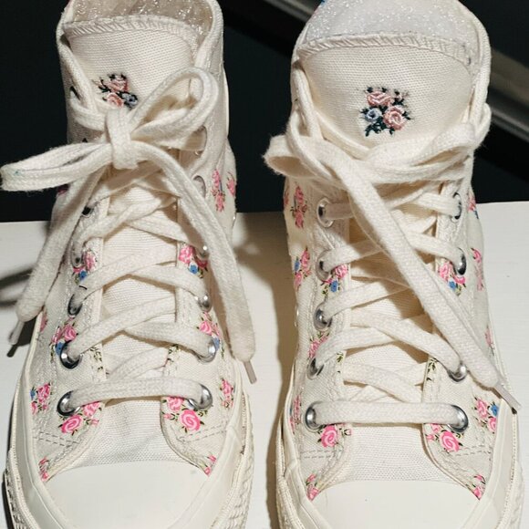 🌸 Converse Chuck 70 Platform Floral Lift – Size 5 USA, (A05193C) 🌸 - Picture 3 of 10
